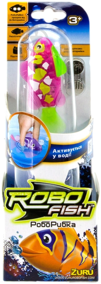 Рыбка Zuru RoboFish Тропическая Triple Spot Blenny интерактивная 2549-2 - фото 2
