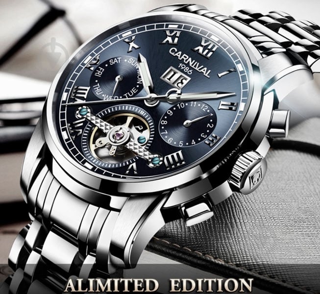 Наручные часы мужские First, Турбийон Х Carnival - фото 3