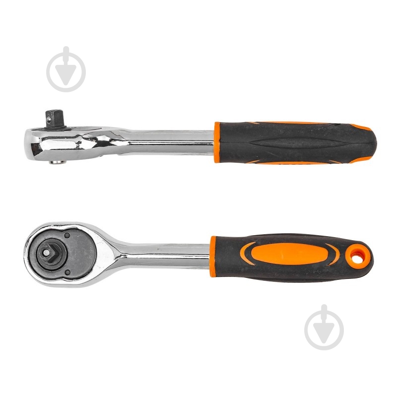 Трещотка реверсивная 1/4''(L-155 мм, 24зуб) ISMA 1 шт. IS-80222 - фото 2 Трещотка реверсивная 1/4''(L-155 мм, 24зуб) ISMA 1 шт. IS-80222 - фото 2