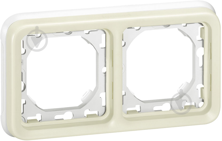 Рамка-суппорт Legrand Plexo горизонтальная белый 69694 - фото 1 Рамка-суппорт Legrand Plexo горизонтальная белый 69694 - фото 1