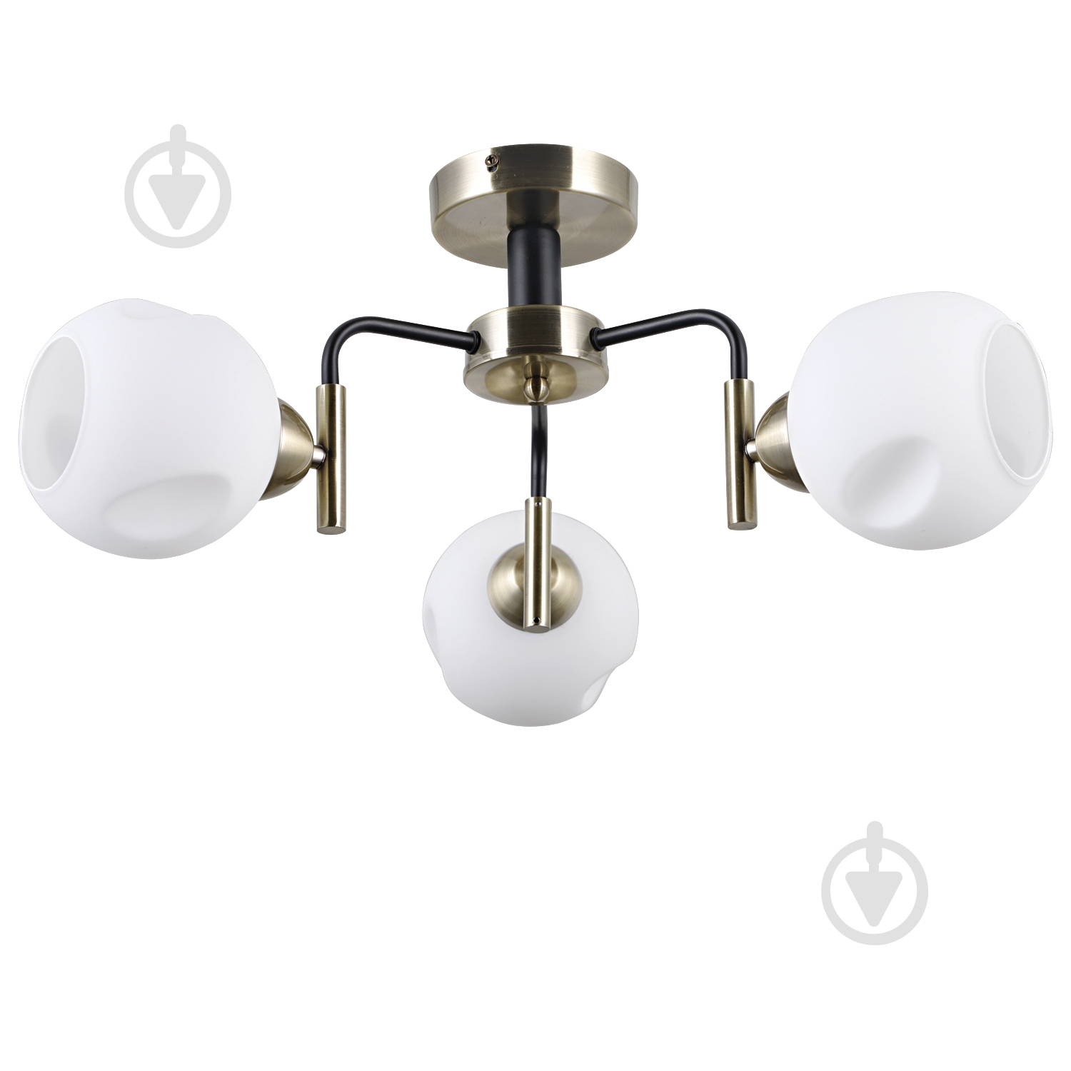 Люстра стельова Victoria Lighting 3x40 Вт E27 бронза Macau/PL3 - фото 1