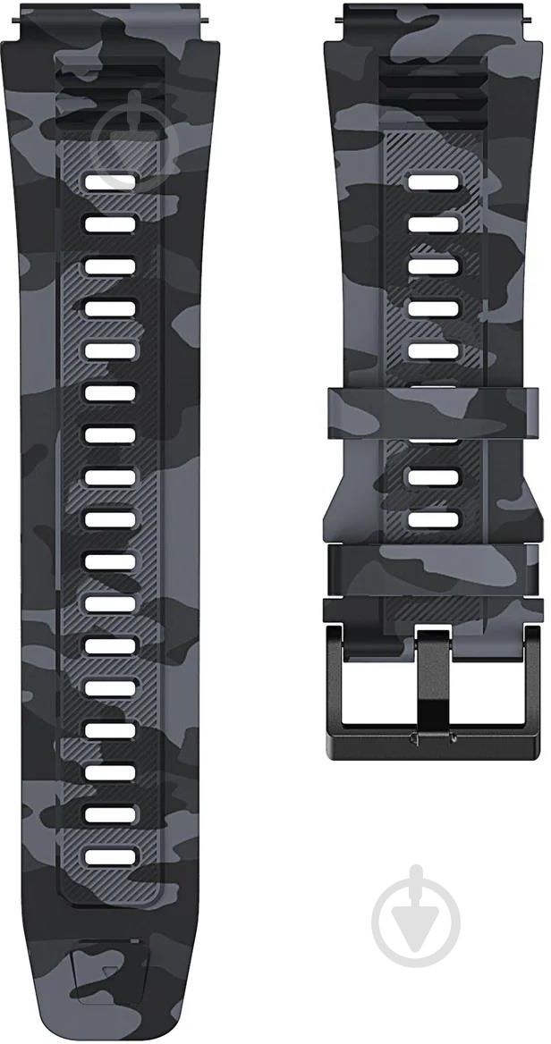 Ремешок Kospet CAMO grey/black (STRAP CAMO) - фото 1 Ремешок Kospet CAMO grey/black (STRAP CAMO) - фото 1