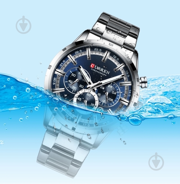 Наручные часы мужские Flag, Quartz Curren - фото 5