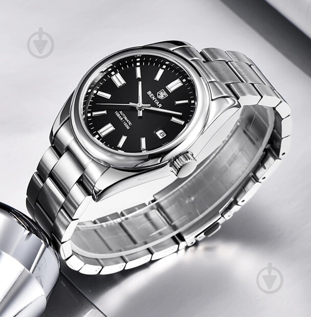 Наручные часы мужские Automatic 10 BAR Benyar - фото 3 Наручные часы мужские Automatic 10 BAR Benyar - фото 3