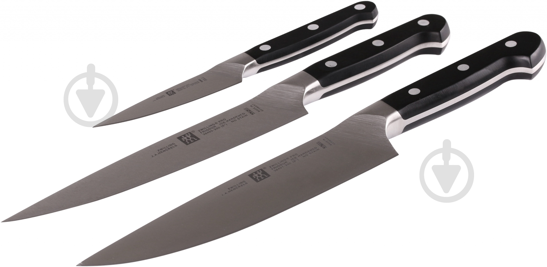 Набір ножів Zwilling J.A. Henckels TWIN Pro 3 предмета - фото 1