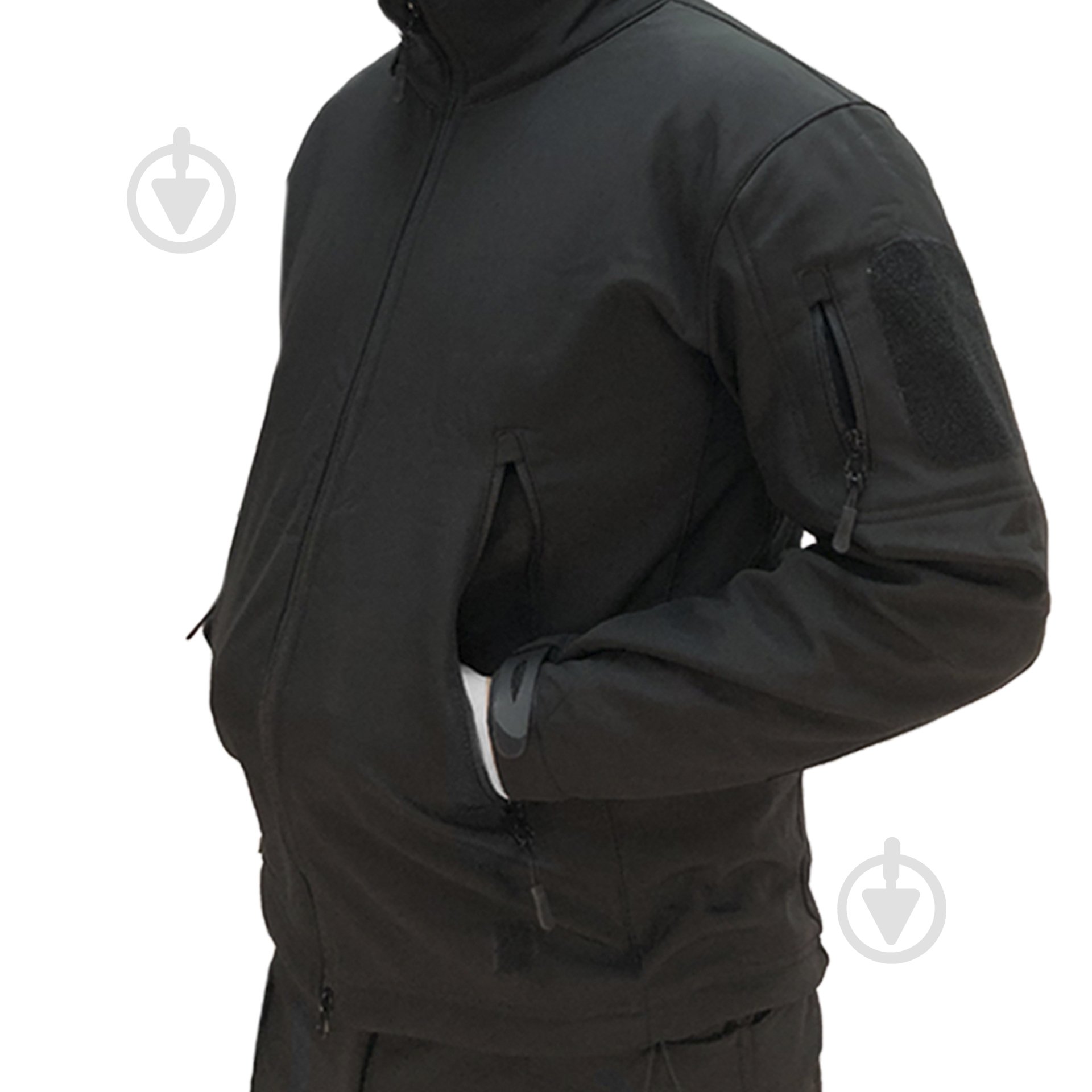 Куртка мужская демисезонная ESDY тактическая Softshell Shark Skin 01 JA-01 р.M black - фото 2