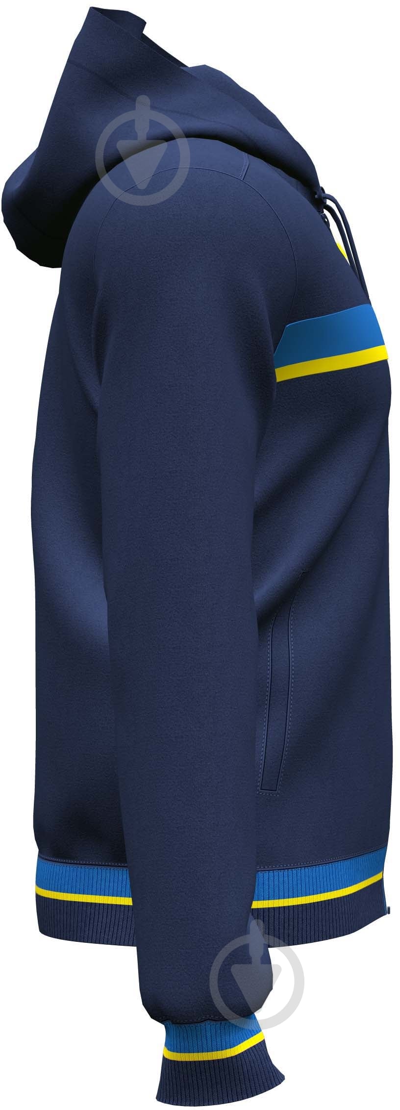 Толстовка Joma FED. FUTBOL UCRANIA AT102378A339 р. S темно-синий - фото 3