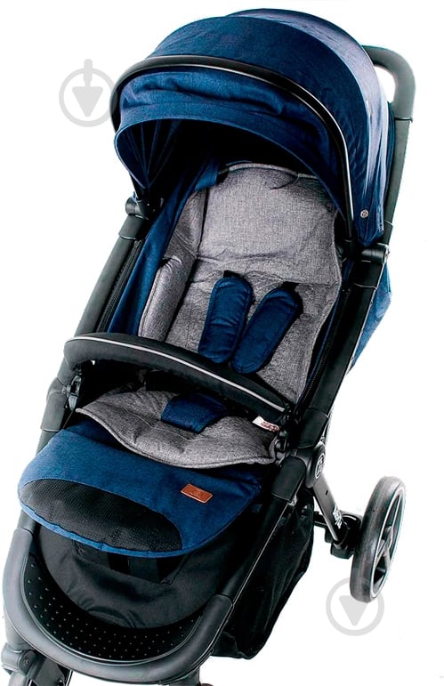 Коляска прогулочная Bene Baby В100 (А) синяя - фото 4