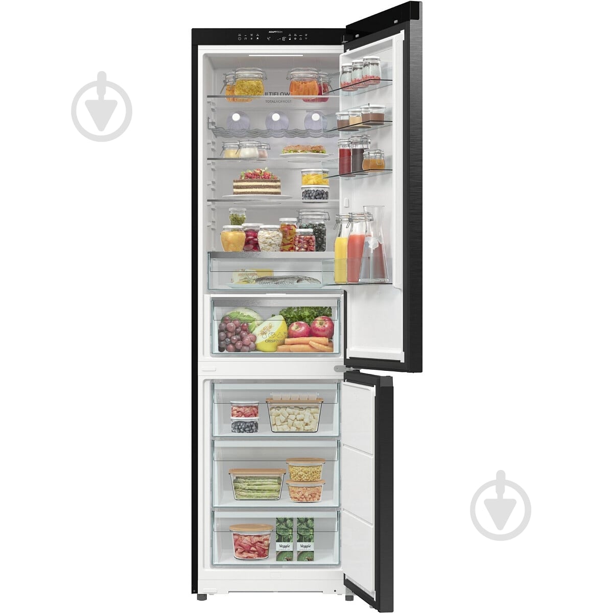 Холодильник Gorenje NRB620E6BX4WFE - фото 3