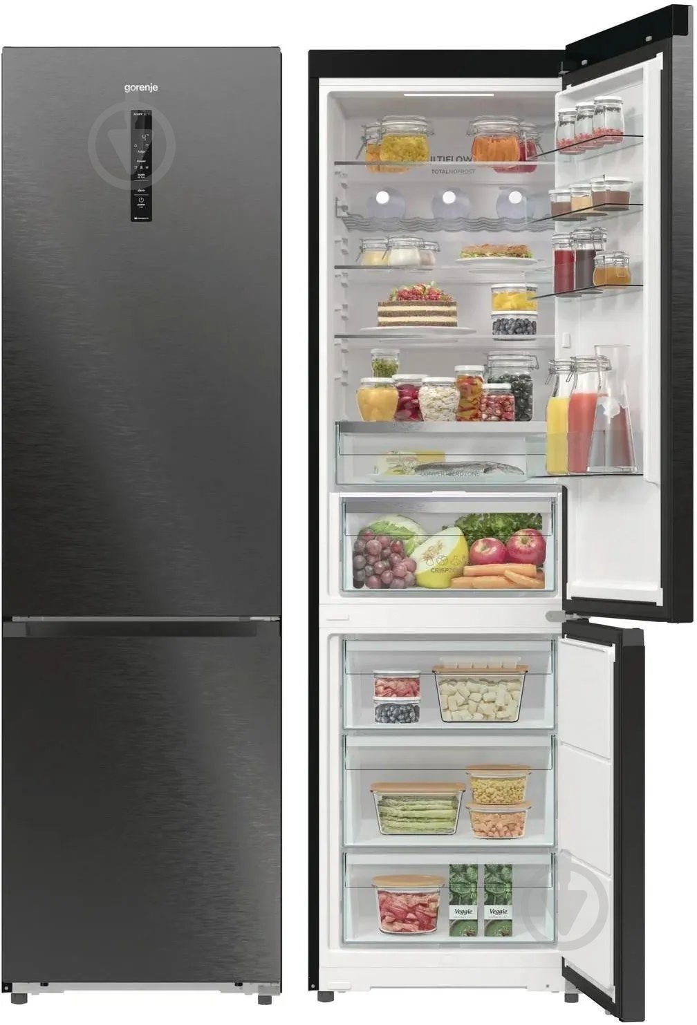 Холодильник Gorenje NRB620E61BX4WFE - фото 7 Холодильник Gorenje NRB620E61BX4WFE - фото 7