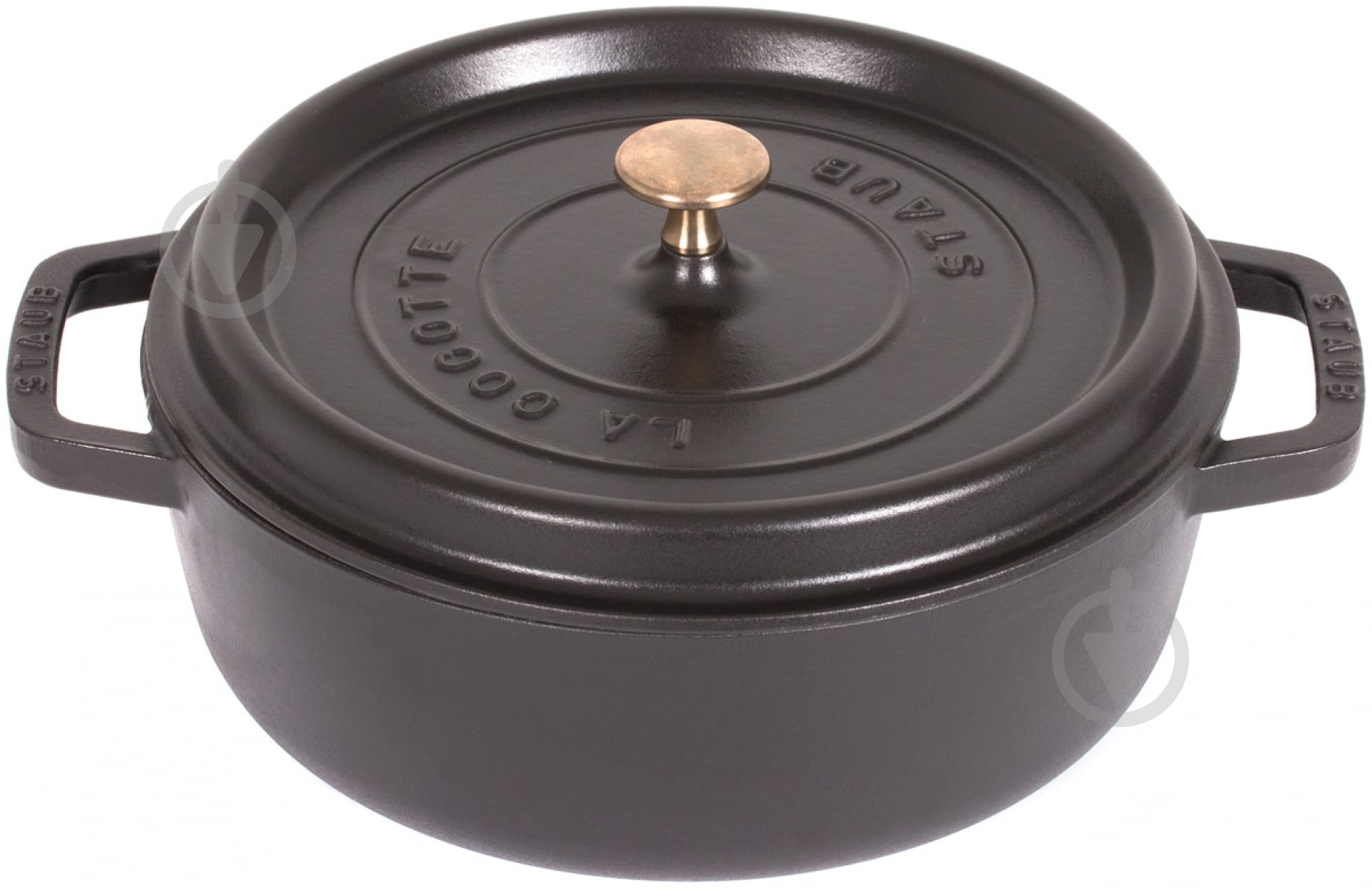 Кокотница Staub 5 л черная 40509-310-0 - фото 1 Кокотница Staub 5 л черная 40509-310-0 - фото 1