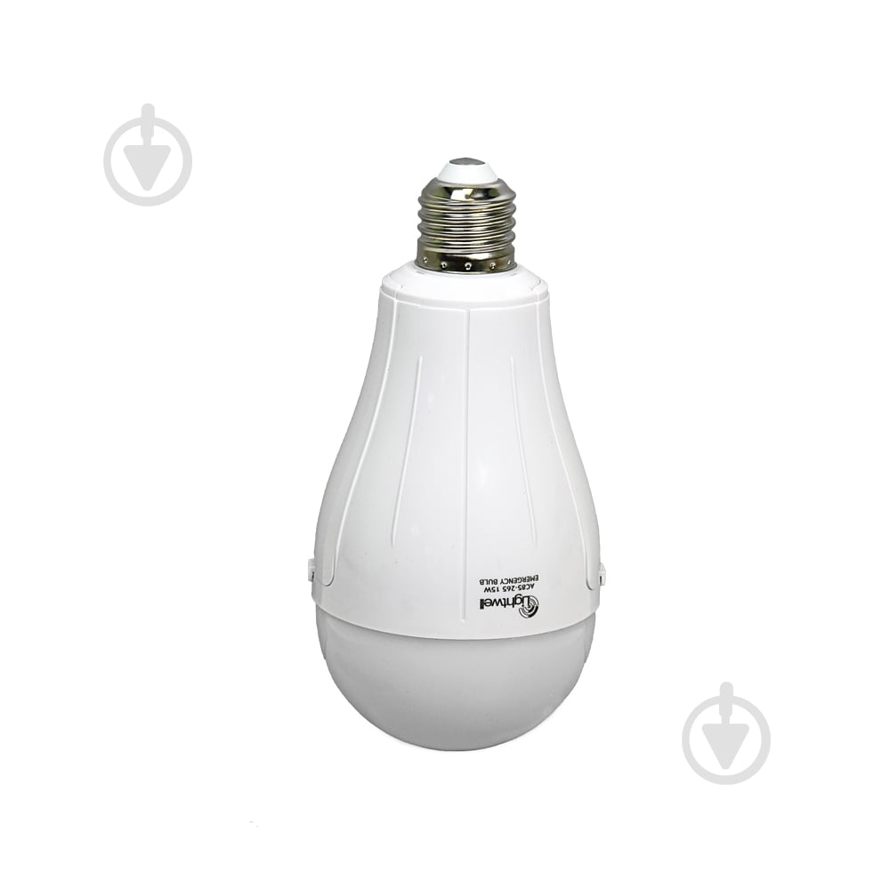 Лампа акумуляторна LED Lightwell LW-EMB-15W 15 Вт A60 E27 220 В 6500 К - фото 3 Лампа акумуляторна LED Lightwell LW-EMB-15W 15 Вт A60 E27 220 В 6500 К - фото 3
