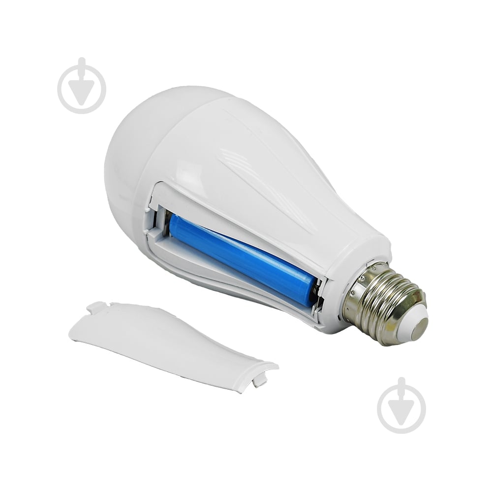Лампа акумуляторна LED Lightwell LW-EMB-15W 15 Вт A60 E27 220 В 6500 К - фото 6 Лампа акумуляторна LED Lightwell LW-EMB-15W 15 Вт A60 E27 220 В 6500 К - фото 6
