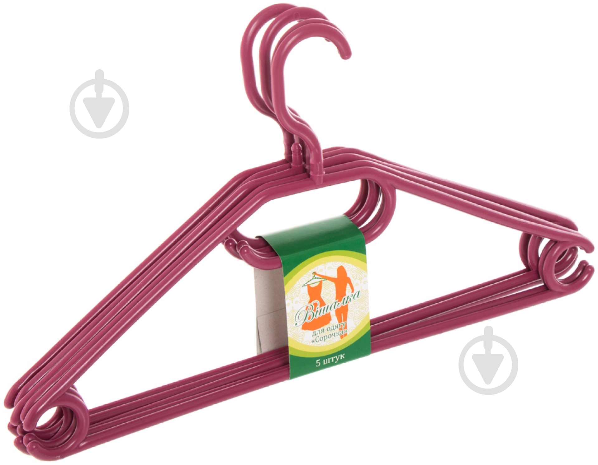 Набор плечиков Рубашка 43 см 5 шт. - фото 1