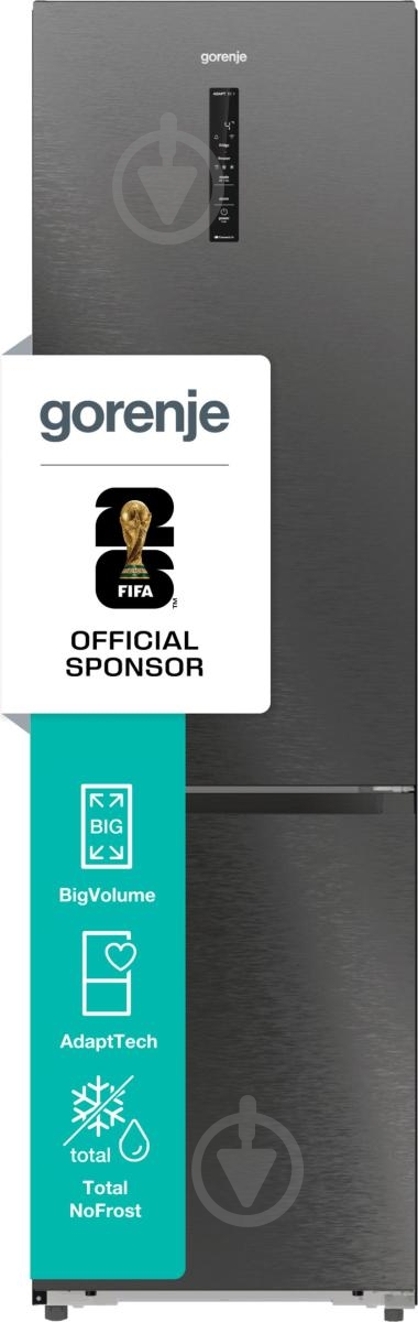 Холодильник Gorenje NRB620C81BX4WFE - фото 1