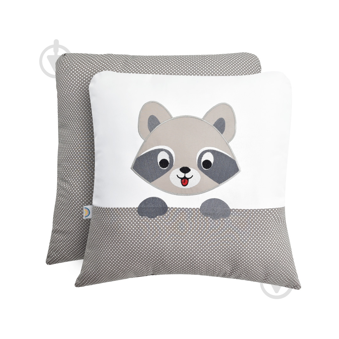 Подушка-игрушка Обнимашка Енот 46x46 см IDEIA - фото 1 Подушка-игрушка Обнимашка Енот 46x46 см IDEIA - фото 1