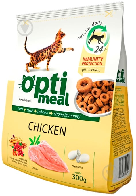 Корм Optimeal с курицей 300 г - фото 1