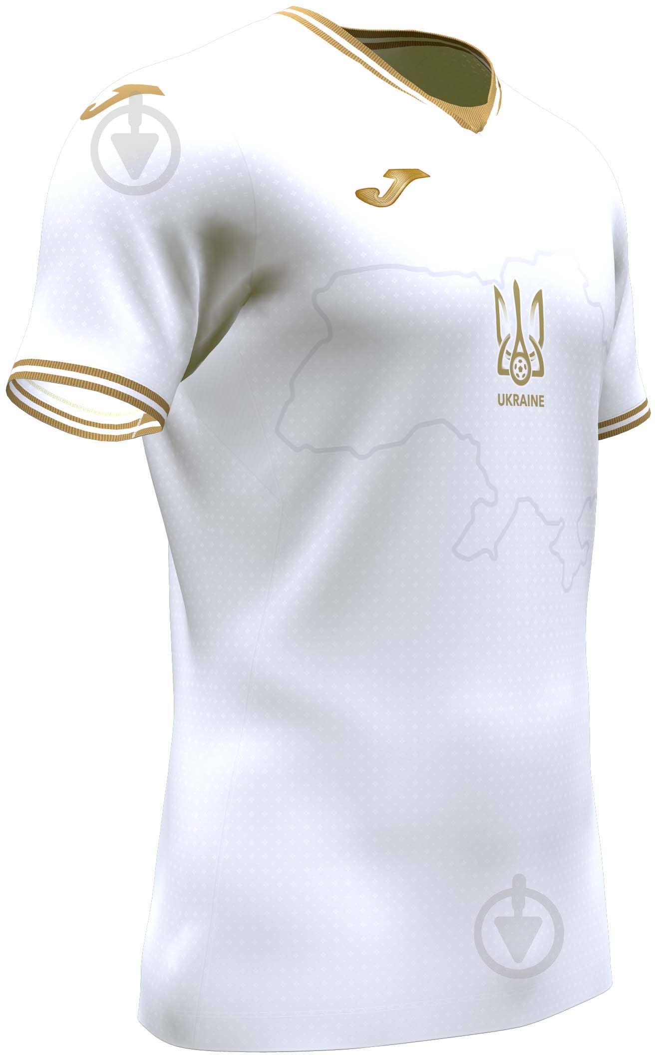 Футболка Joma FED. FUTBOL UCRANIA AT102404A200 р.S белый - фото 2