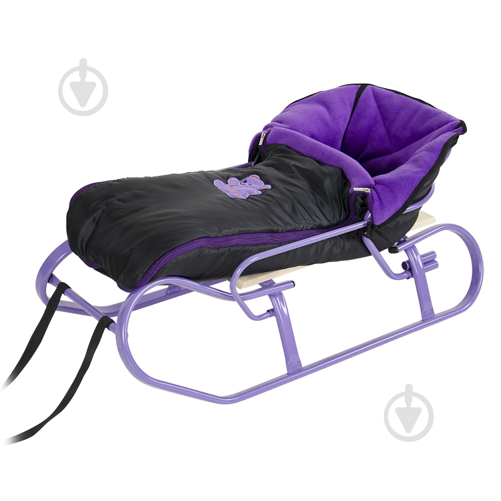 Санки Vitan +матрас Экспрес фиолетовый - фото 3