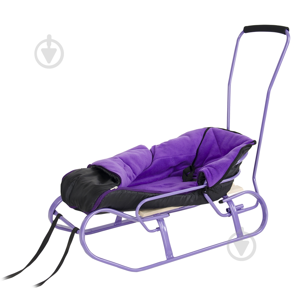 Санки Vitan +матрас Экспрес фиолетовый - фото 2