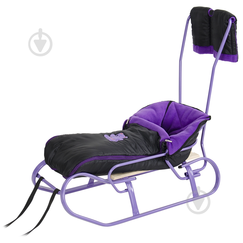 Санки Vitan +матрас Экспрес фиолетовый - фото 1