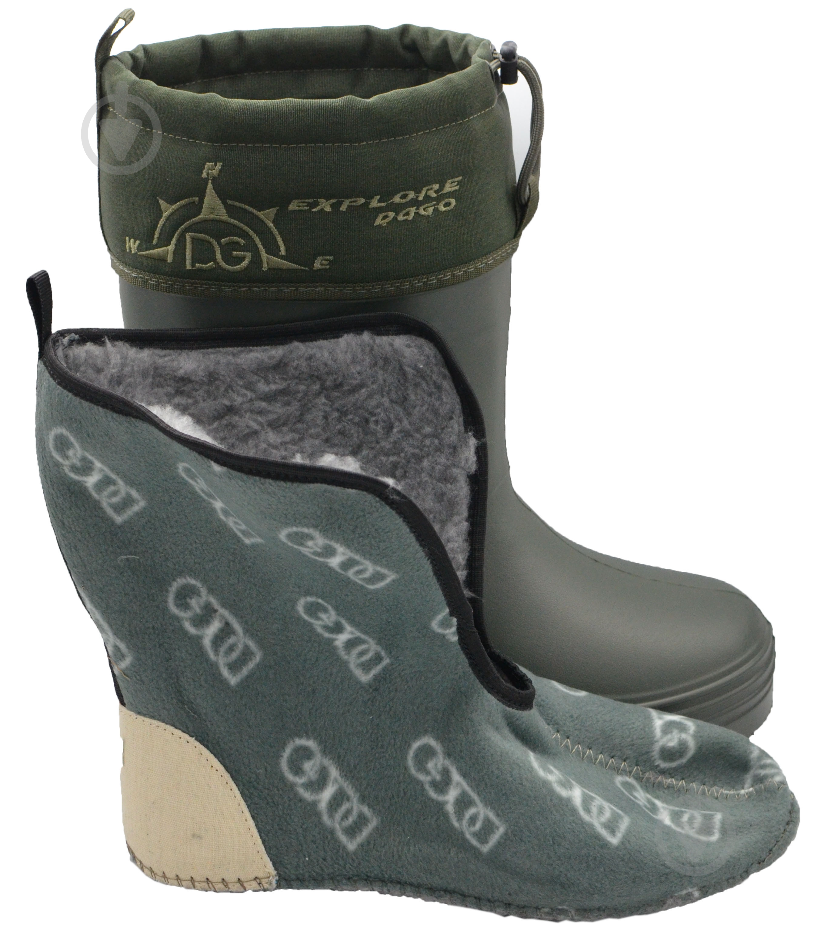 Сапоги утепленные р.41-46 М250 в ассортименте - фото 1