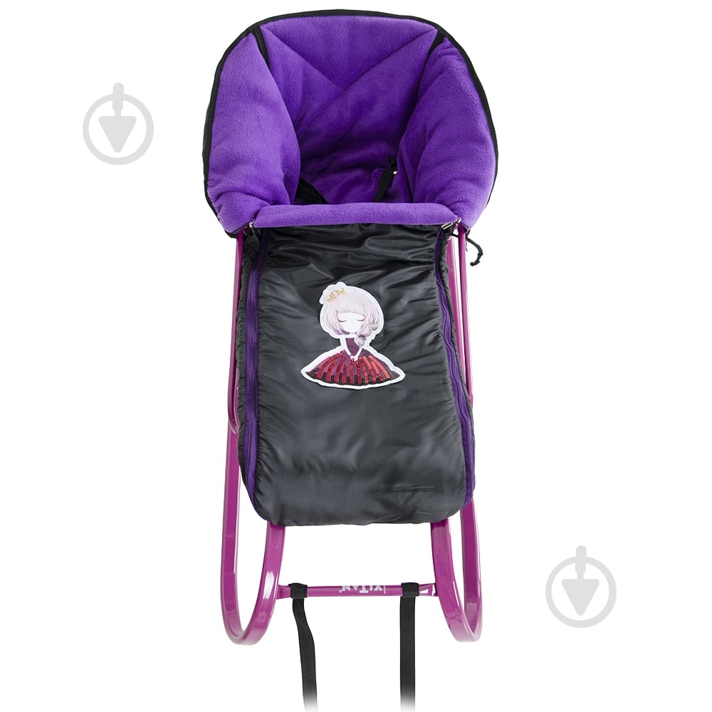 Санки Vitan + матрас Снегирь фуксия - фото 4