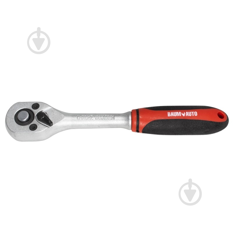 Тріскачка реверсивна 1/4''(L-150 мм, 72 зуб) BaumAuto 1 шт. BM-80722 - фото 1 Тріскачка реверсивна 1/4''(L-150 мм, 72 зуб) BaumAuto 1 шт. BM-80722 - фото 1