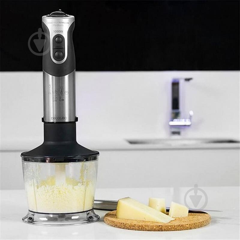 Блендер заглибний CECOTEC Powerful Titanium 1000 Full CCTC-04062 - фото 4