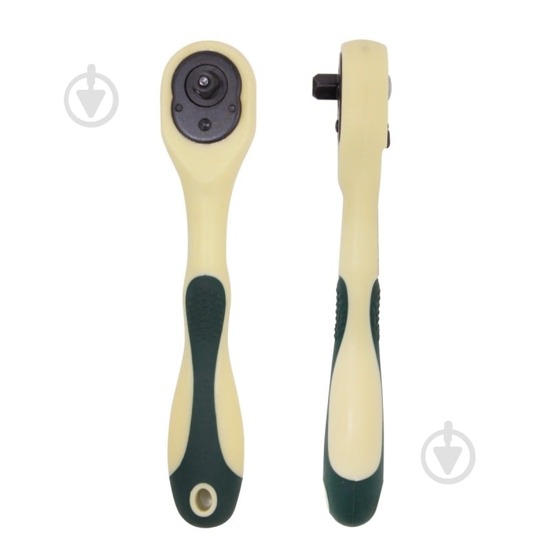 Тріскачка реверсивна в пластиковому антикорозійному корпусі 1/4''(L-145 мм, 72зуб) Rock FORCE 1 шт. RF-802272 - фото 3 Тріскачка реверсивна в пластиковому антикорозійному корпусі 1/4''(L-145 мм, 72зуб) Rock FORCE 1 шт. RF-802272 - фото 3