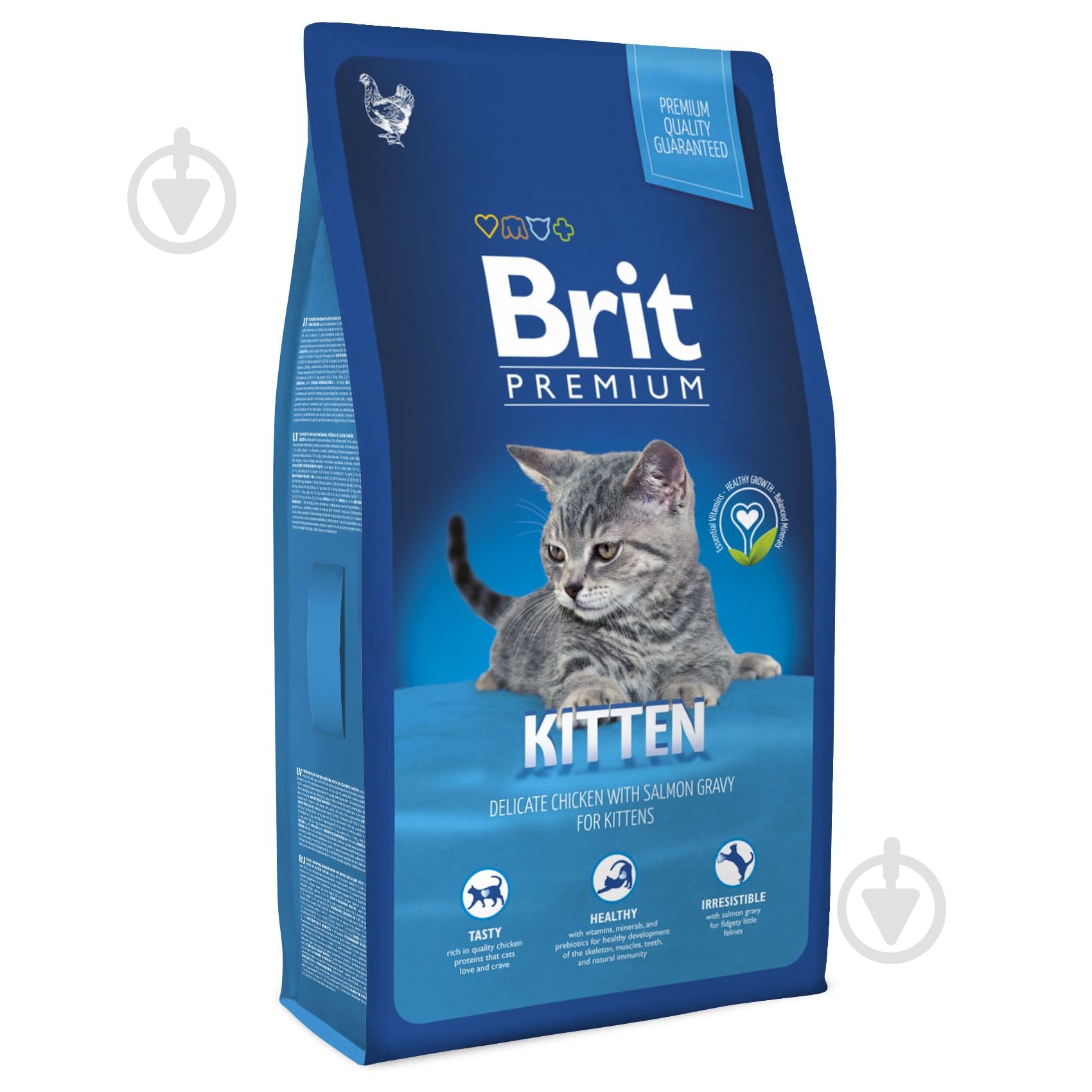 Корм для кошенят Brit Premium Курка 8 кг - фото 1 Корм для кошенят Brit Premium Курка 8 кг - фото 1