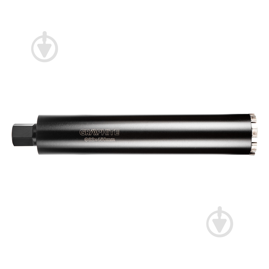 Коронка алмазная GRAPHITE 82 мм 57H861 - фото 1 Коронка алмазная GRAPHITE 82 мм 57H861 - фото 1