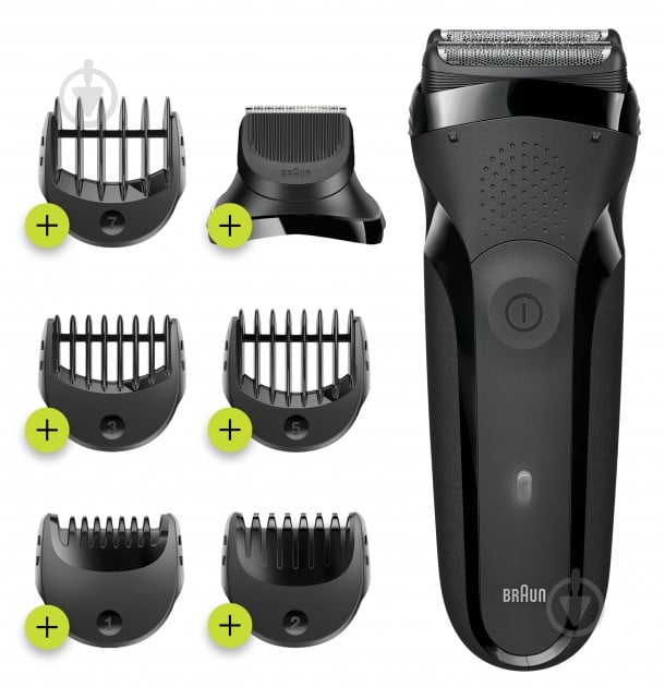Електробритва Braun Series 3 300BT black/black - фото 1