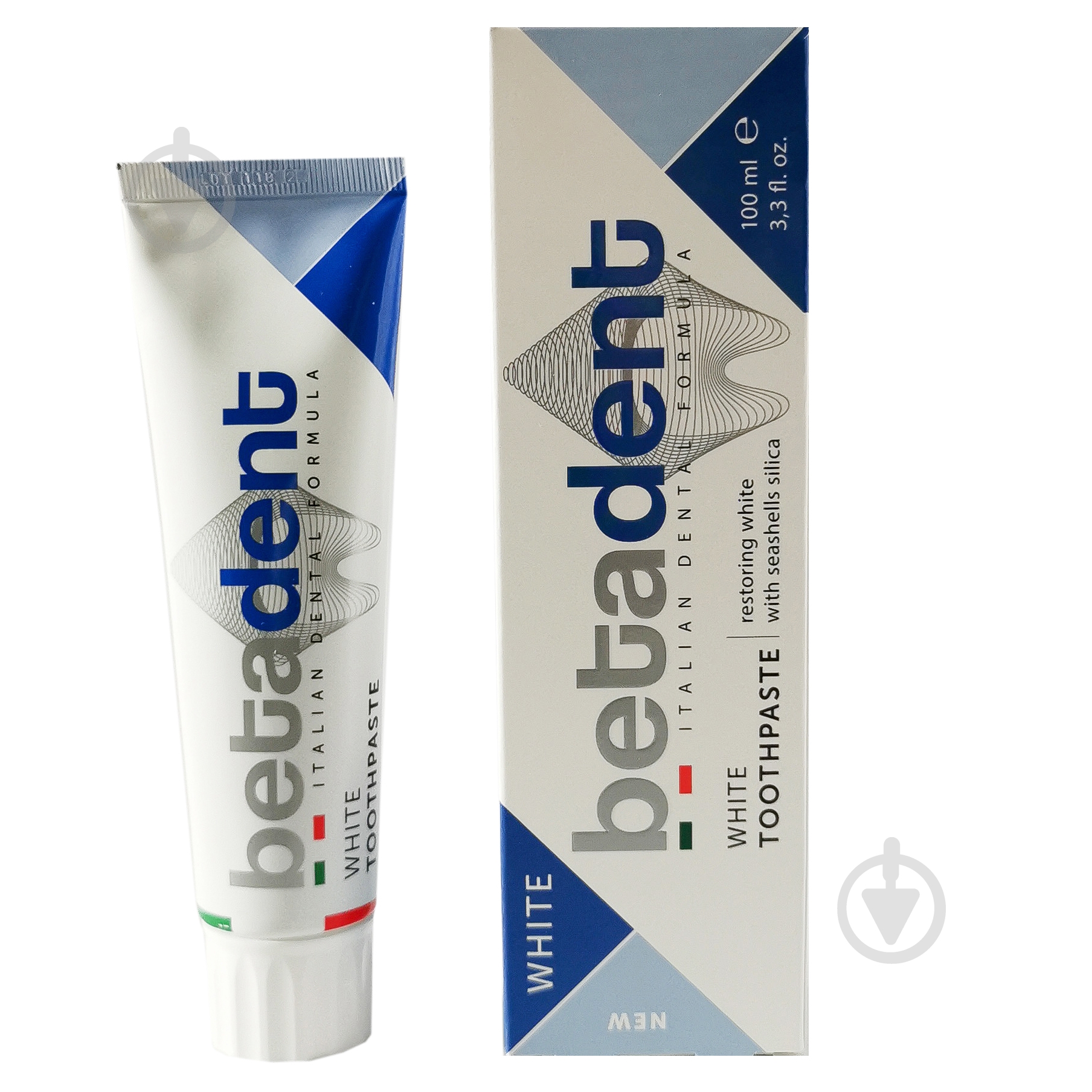 Зубная паста Betadent White 100 мл - фото 1