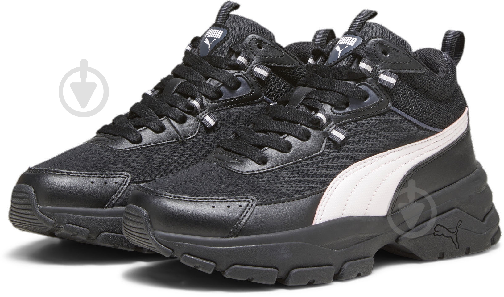 Кросівки жіночі зимові Puma CASSIA VIA MID 39130908 р.40,5 чорні - фото 2