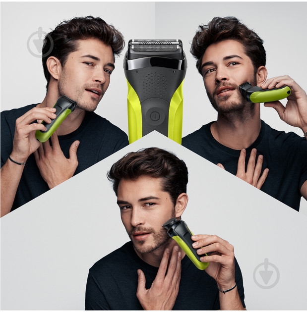 Электробритва Braun Series 3 300BT black/green - фото 5 Электробритва Braun Series 3 300BT black/green - фото 5