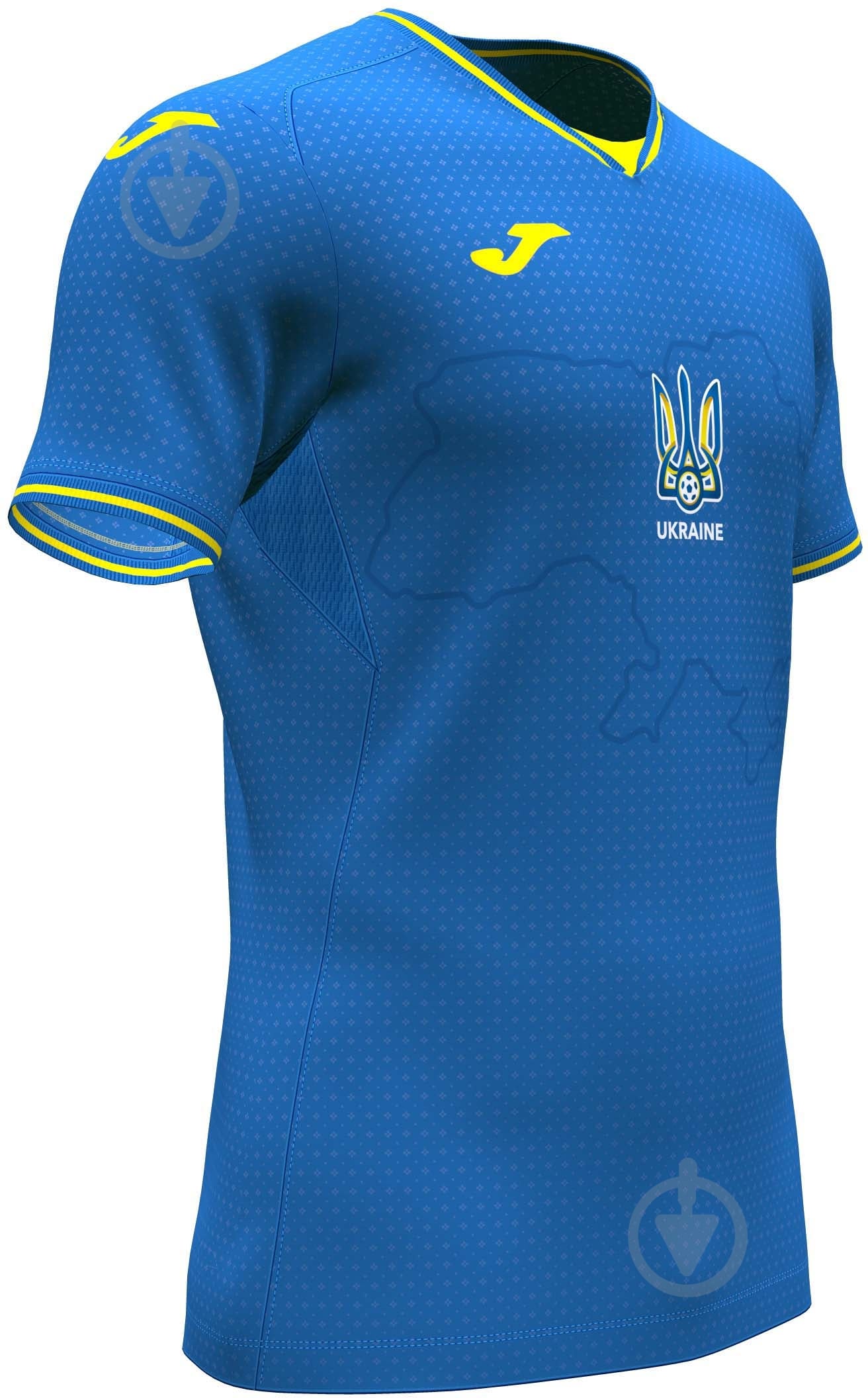 Футболка Joma FED. FUTBOL UCRANIA AT102404A709 р.M синий - фото 2