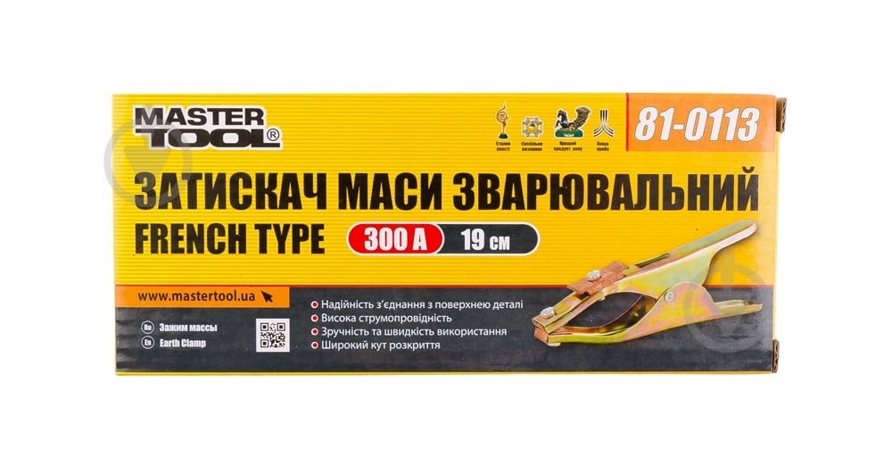 Зажим MasterTool French type (81-0113) 81-0113 - фото 1