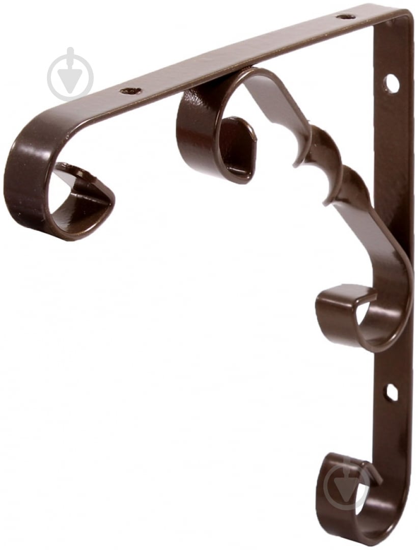 Кронштейн  L7406AB орнаментал 150х150 мм античная бронза - фото 1