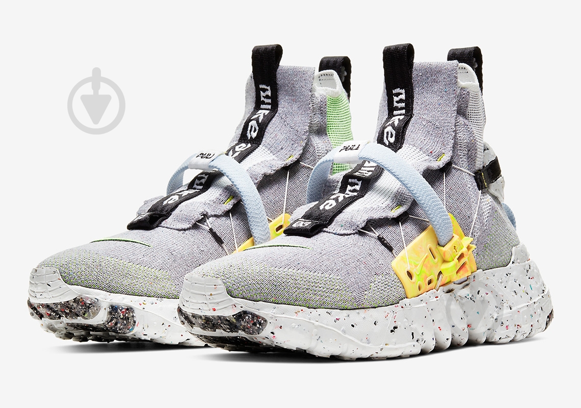 Кроссовки мужские Nike SPACE HIPPIE 03 CQ3989-002 р.43 серые - фото 7 Кроссовки мужские Nike SPACE HIPPIE 03 CQ3989-002 р.43 серые - фото 7