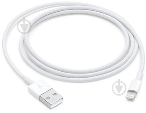 Кабель Apple Lightning to USB 1 м белый (MUQW3ZM/A) - фото 2