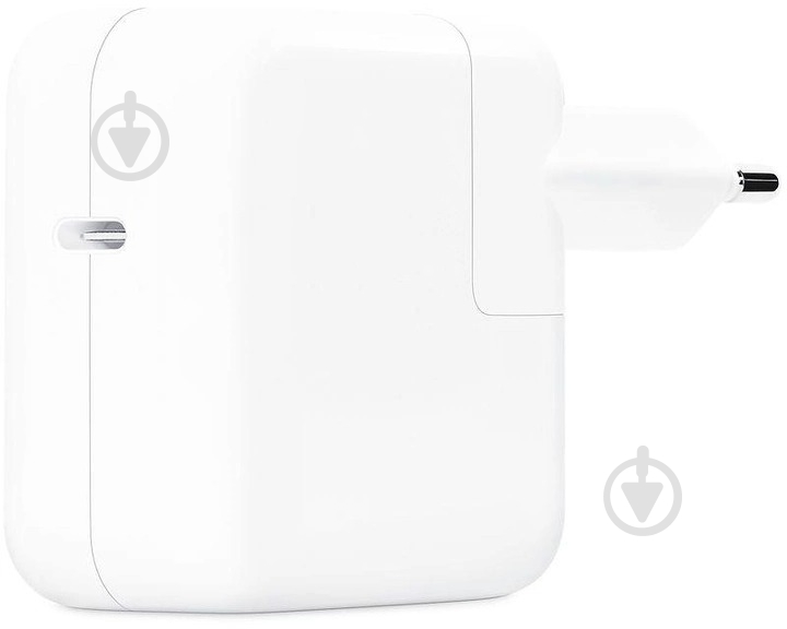 Зарядний пристрій Apple 30W USB-C Power Adapter (MW2G3ZM/A) - фото 2 Зарядний пристрій Apple 30W USB-C Power Adapter (MW2G3ZM/A) - фото 2