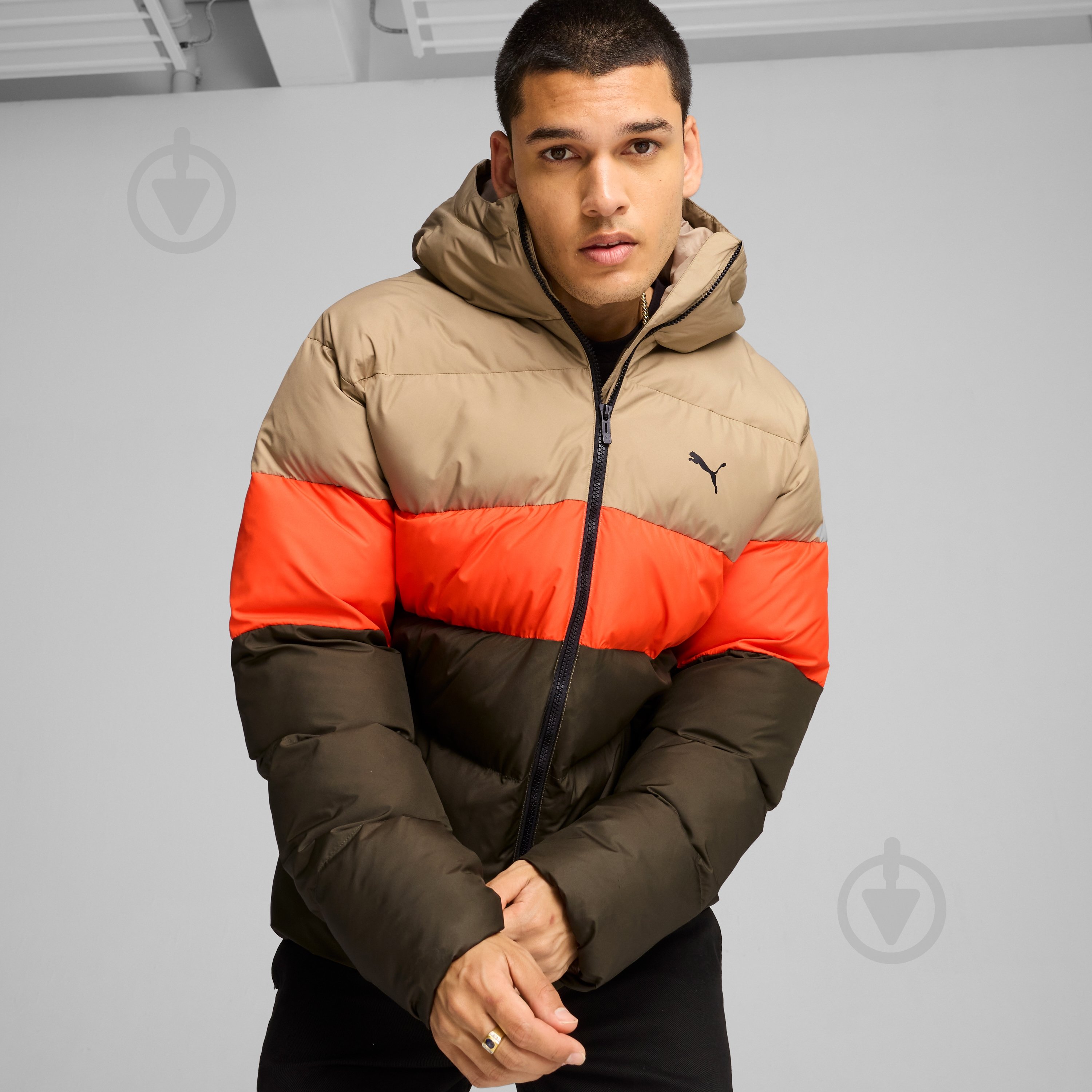Пуховик мужской зимний Puma POLY PUFFER JACKET 62712370 р.M разноцветный - фото 3