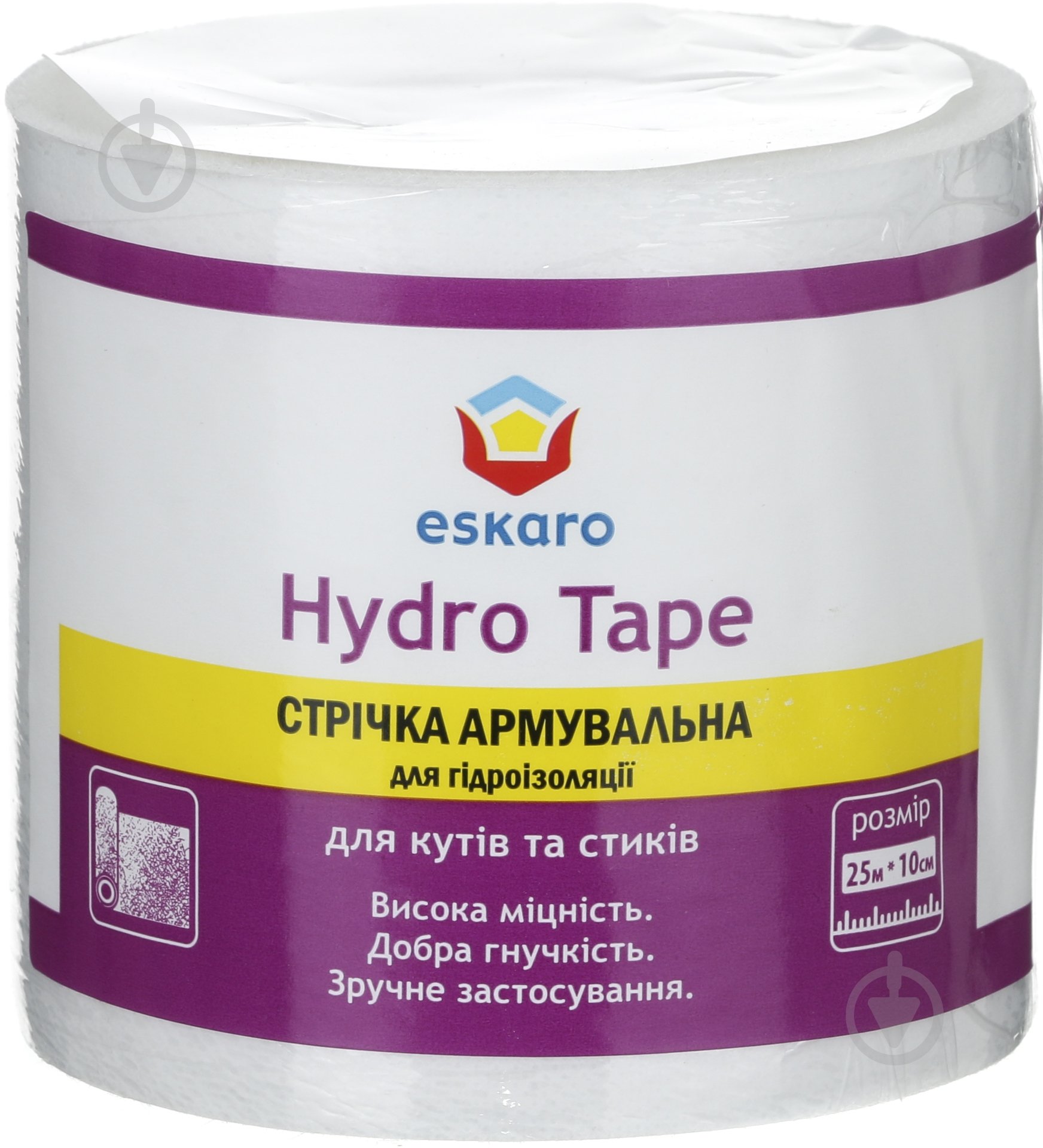 Армована стрічка Hydro Tape 100 мм х 25 м Eskaro - фото 1