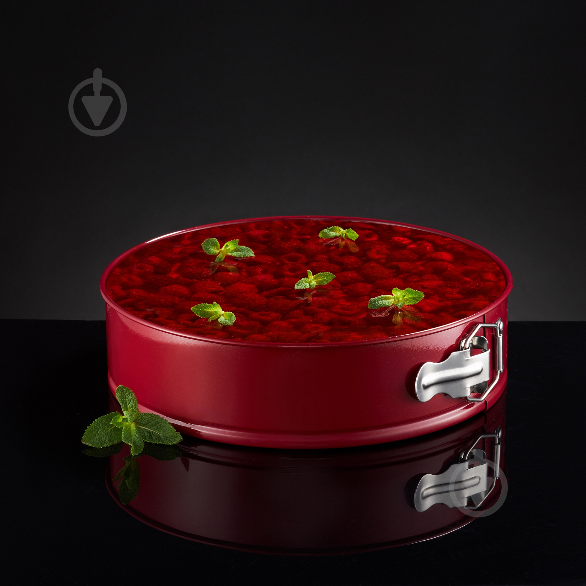 Форма для торта разъемная Ambition 26х6,7 см, красная, NOEL - фото 3 Форма для торта разъемная Ambition 26х6,7 см, красная, NOEL - фото 3