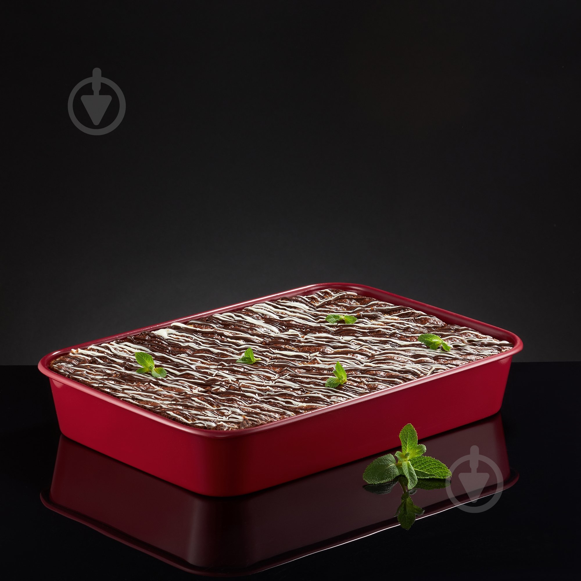 Форма для выпекания Ambition 34,5х24,3 см, красная, NOEL - фото 2 Форма для выпекания Ambition 34,5х24,3 см, красная, NOEL - фото 2