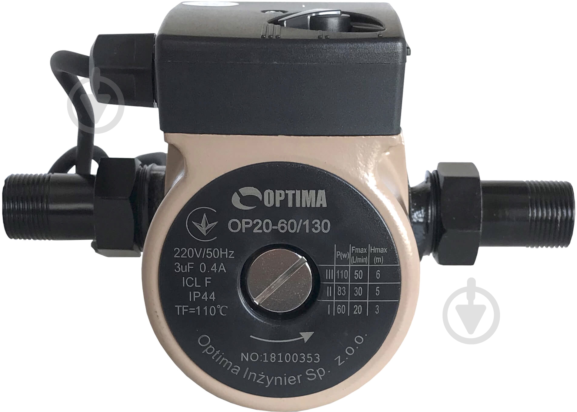 Циркуляционный насос Optima OP20-60 130 - фото 2 Циркуляционный насос Optima OP20-60 130 - фото 2