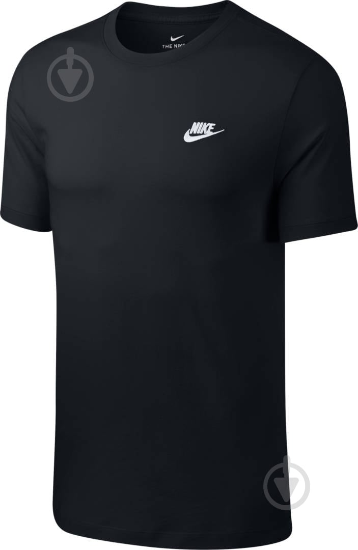 Футболка Nike CLUB TEE AR4997-013 р.S чорний - фото 1