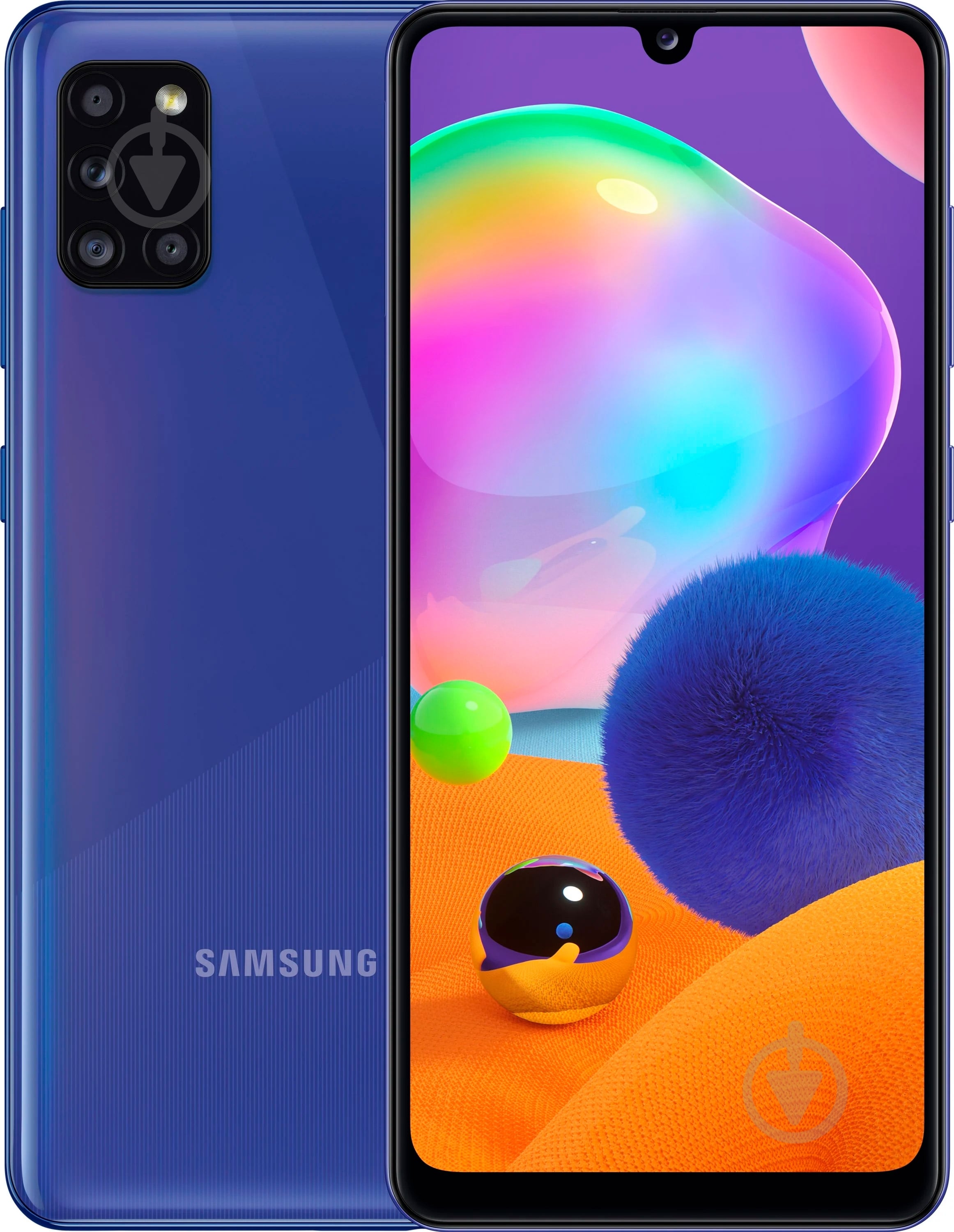 Смартфон Samsung Galaxy A31 4/64GB blue (SM-A315FZBUSEK) - фото 1