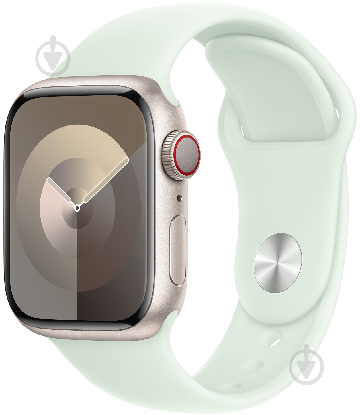 Ремешок Apple 41 мм S/M soft mint (MWMR3ZM/A) - фото 3 Ремешок Apple 41 мм S/M soft mint (MWMR3ZM/A) - фото 3